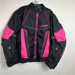 JAG Motorcycle Jacket for Women, All Season Adventure Pink  2XL